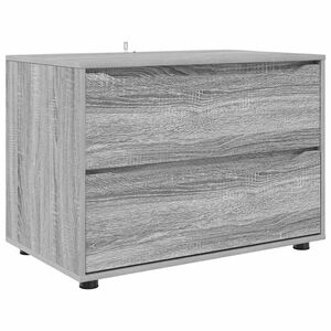 vidaXL Skapītis Pelēks Sonoma 80 x 48 x 57 cm Inženierijas koks