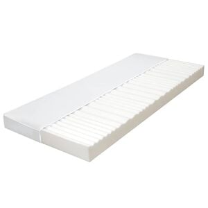 vidaXL matracis ar 7 zonām, 80x200 cm, PU putas, 10 cm, H2,H3