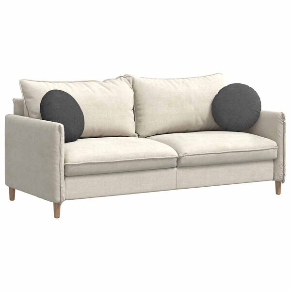 vidaXL Sēdvietas spilventiņi 2 pcs Tum&scaron;i pelēks &Oslash; 40 cm