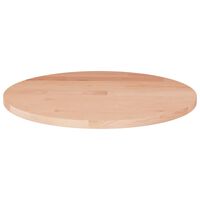 vidaXL apaļa galda virsma, Ø30x1,5 cm, neapstrādāts ozola masīvkoks