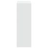 vidaXL augstais skapītis, balts, inženierijas 70x41x124 cm, koks