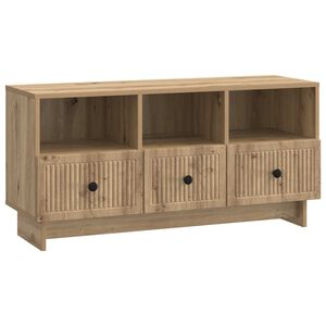 vidaXL Televizora skapī&scaron;a 102 x 34,5 x 50 cm Artisan Ozols