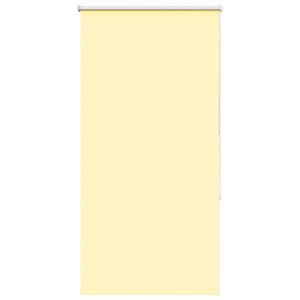vidaXL rullo žalūzijas, aptum&scaron;ojo&scaron;as, dzeltenas, 75x150 cm, audums, platums 70,7 cm, poliesters
