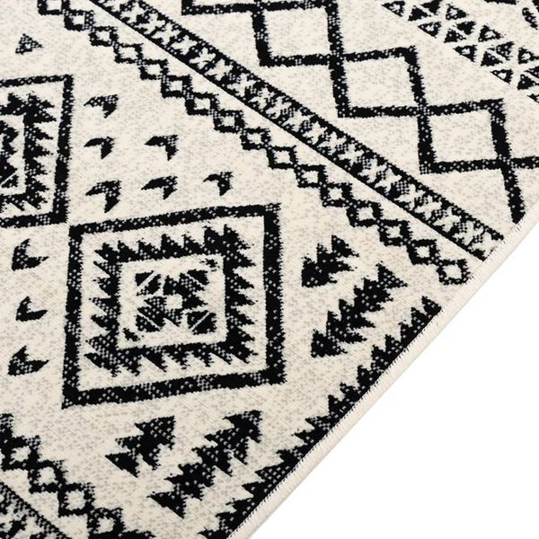 vidaXL iek&scaron;telpu un āra paklājs, 80x150 cm, daudzkrāsains, neslīdo&scaron;s