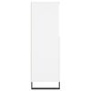vidaXL augstais skapītis, balts, 60x36x110 cm, inženierijas koks