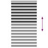vidaXL žalūzijas zebra 120x230 cm auduma platums 115,9 cm poliesters