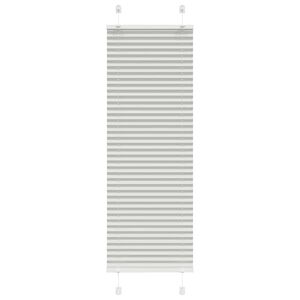 vidaXL kroku žalūzija gai&scaron;i pelēka 40x100 cm auduma platums 39,4 cm