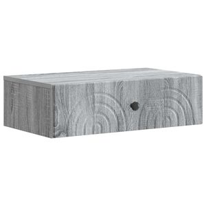 vidaXL Sienas montējamais sānu galds 59 x 34,5 x 17 cm
