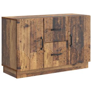 vidaXL Puse ar atvilktni Vecs koks 89 x 34,5 x 57 cm Inženierijas koks
