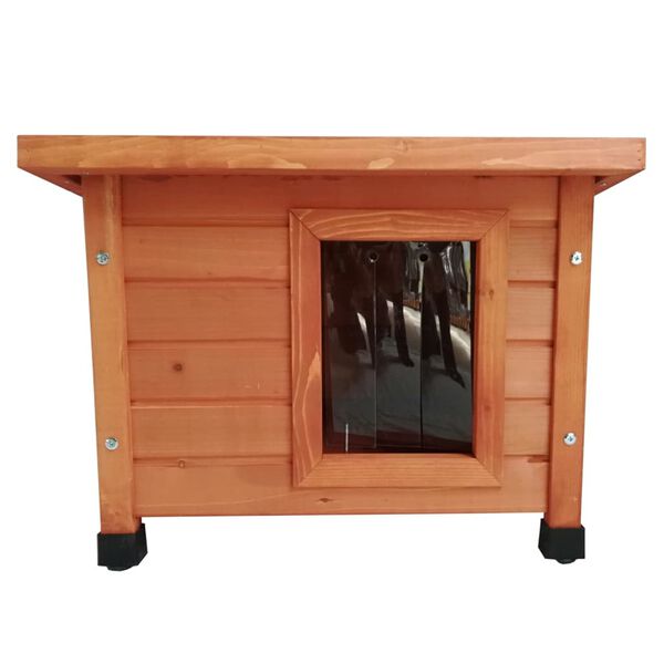 @Pet Outdoor kaķu māja XL, 68,5x54x51,5 cm, koks, brūns