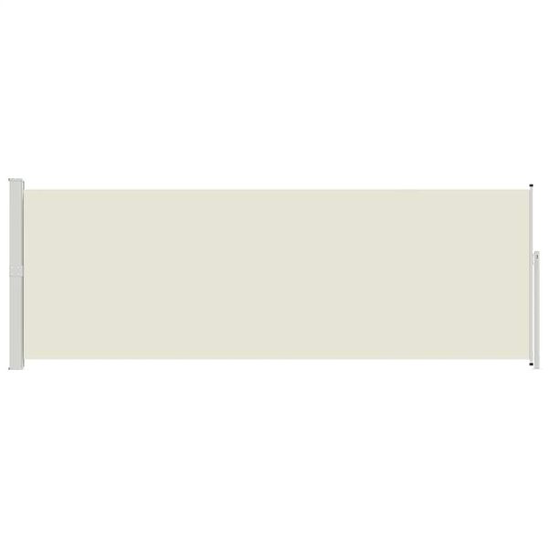 vidaXL izvelkama sānu markīze, 160 x 500 cm, krēmkrāsā