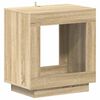 vidaXL Sānu galds Sonomas ozols 60 x 40 x 65 cm Inženierijas koks