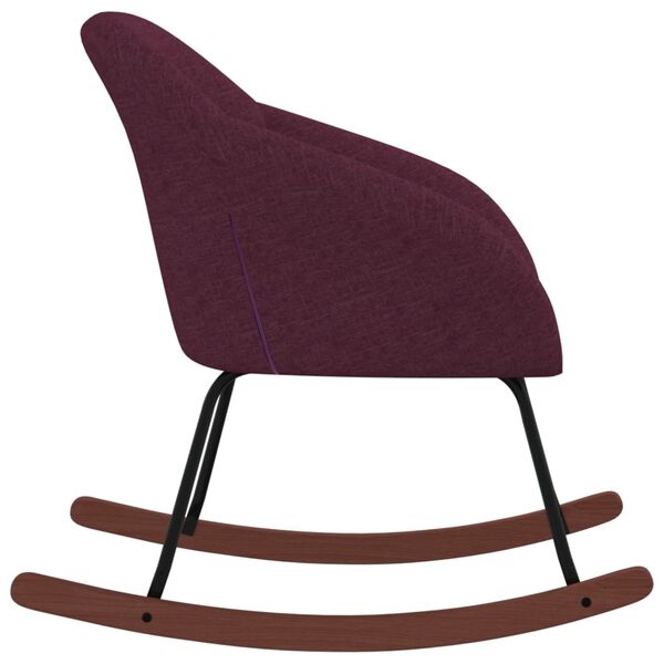 vidaXL &scaron;ūpuļkrēsls, violets audums