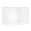 vidaXL Moskītu siets gultai 3 gab. 156 mesh Balts 220 x 120 x 150 cm