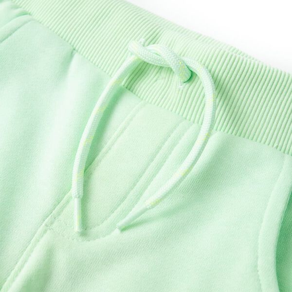 Bērnu sporta bikses, zaļas, 128