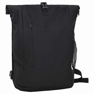 vidaXL Velosipēda soma Melna 31 x 13 x 58 cm Poliesters