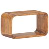 vidaXL galdiņi, 3 gab., akācijas masīvkoks ar medus apdari