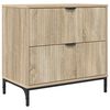 vidaXL Naktsgaldiņ&scaron; Sonomas ozola 63.5 x 36 x 61 cm Inženierijas koks