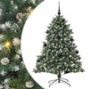 vidaXL Mākslīgā Ziemassvētku eglīte Zaļa 150 cm