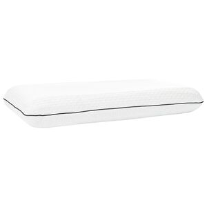 vidaXL Gulē&scaron;anas spilvens 80 x 40 x 12 cm Vidējs Gēla putas Balts