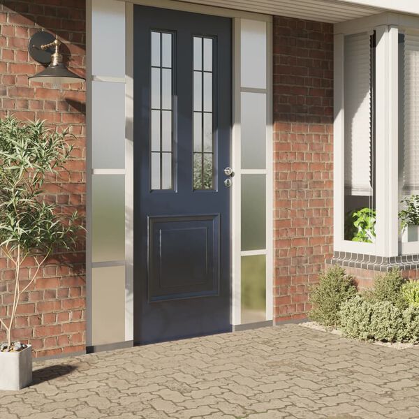 vidaXL atstarojo&scaron;a plēve, sudrabaina, 90x500 cm, PVC