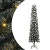 vidaXL Mākslīgā Ziemassvētku eglīte su 300 LED ar statīvu Zaļa 240 cm