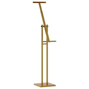 vidaXL Izstāžu stendi Zelts 26,5 x 26,5 x 127 cm Tērauds