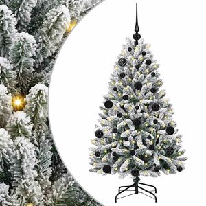 vidaXL Mākslīgā Ziemassvētku eglīte 120 cm 150 LED Silti balts