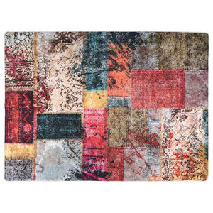 vidaXL paklājs, 120x180 cm, tekstilmozaīka, mazgājams