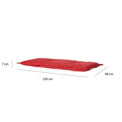 Madison sola matracis Panama, 120x48 cm, sarkans