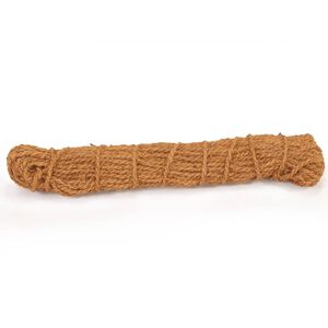 vidaXL dārza virve, kokosriekstu &scaron;ķiedra, 8-10 mm, 100 m