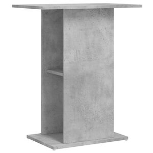 vidaXL akvārija statīvs, betona pelēks, 60,5x36x72,5 cm, inženierkoks