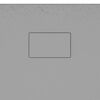 vidaXL du&scaron;as pamatne, 100x80 cm, SMC, pelēka