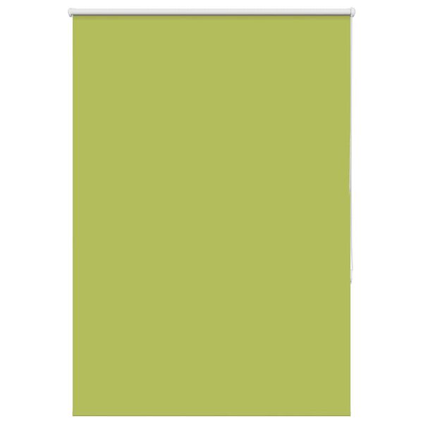 vidaXL rullo žalūzija lapas zaļas 100x150cm auduma platums poliesters