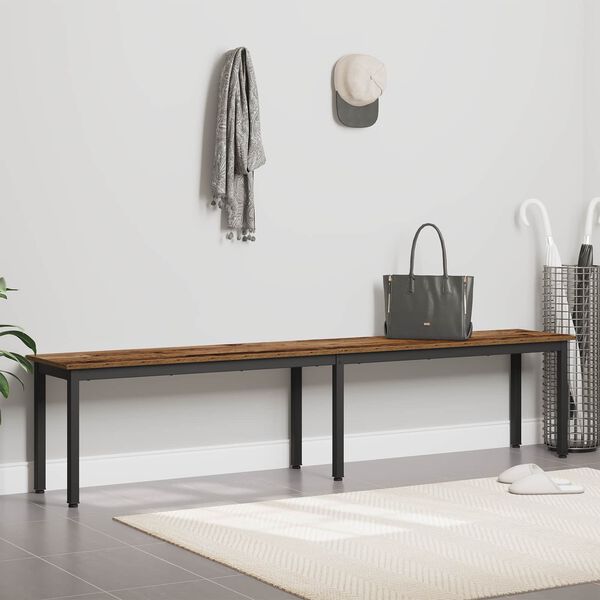 vidaXL sols Vecs koks 200 x 35 x 45 cm Inženierijas koks