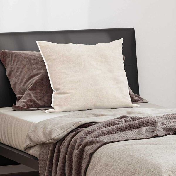 vidaXL Spilvens ar spilvenu Balts 50 x 70 cm Spalvas