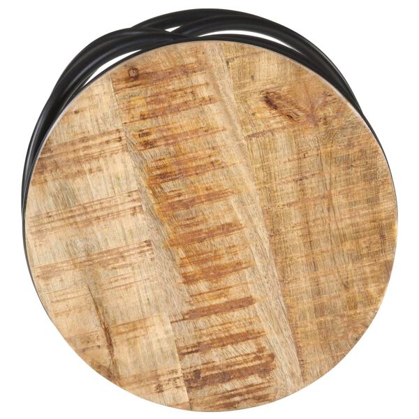 vidaXL galdiņ&scaron;, 40x40x52 cm, neapstrādāts mango masīvkoks