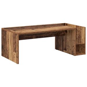 vidaXL Kafijas galdiņ&scaron; Vecs koks 101,5 x 50 x 37 cm Inženierijas koks