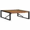vidaXL daudzkrāsains kafijas galdiņ&scaron; 100x100x35cm Reģenerēts masīvkoks