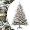 vidaXL Zaļa 240 cm PVC un PE