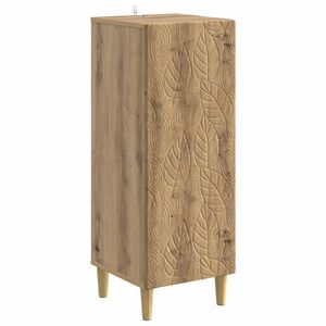 vidaXL Puse Artisan Ozols 33 x 34,5 x 90 cm Inženierijas koks
