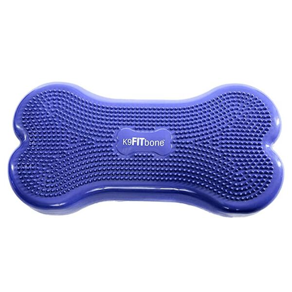 FitPAWS dzīvnieku līdzsvara platforma K9FITbone, zils PVC, FPK9BONEBL