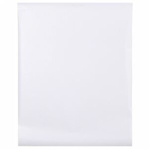vidaXL loga plēve, matēta, balta, 60x500 cm, PVC