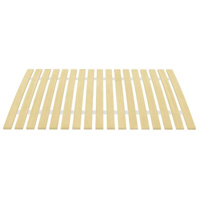 vidaXL gultas redeles, 17 līstītes, 90x200 cm
