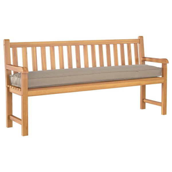 vidaXL Koka paletes spilvens Pelēkbrūna 200 x 40 x 8 cm