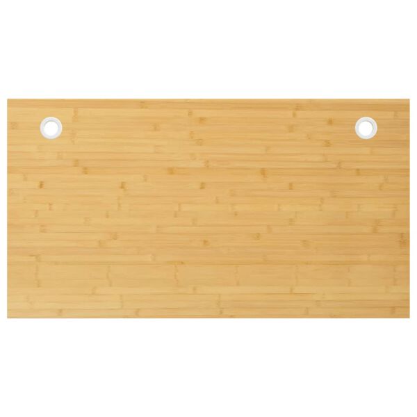 vidaXL galda virsma, 110x60x4 cm, bambuss