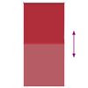 vidaXL rullo žalūzija sarkans 70x150 cm auduma platums 65,7 cm