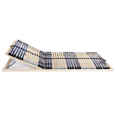 vidaXL gultas redeles, 2 gab., ar 42 līstītēm, 7 zonas, 80x200 cm