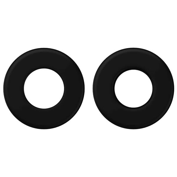 vidaXL Futbola galda stoperi 10 pcs Balts 3 x 3 x 2 cm HIPS