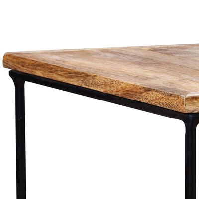 vidaXL kafijas galdiņš, 56x48x40 cm, mango masīvkoks